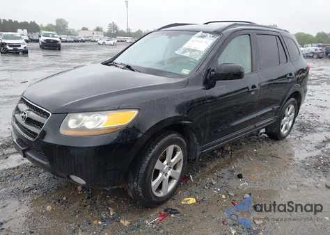 2007 Hyundai Santa Fe Limited/Se z USA, uszkodzony, nr VIN 5NMSH73E97H110783